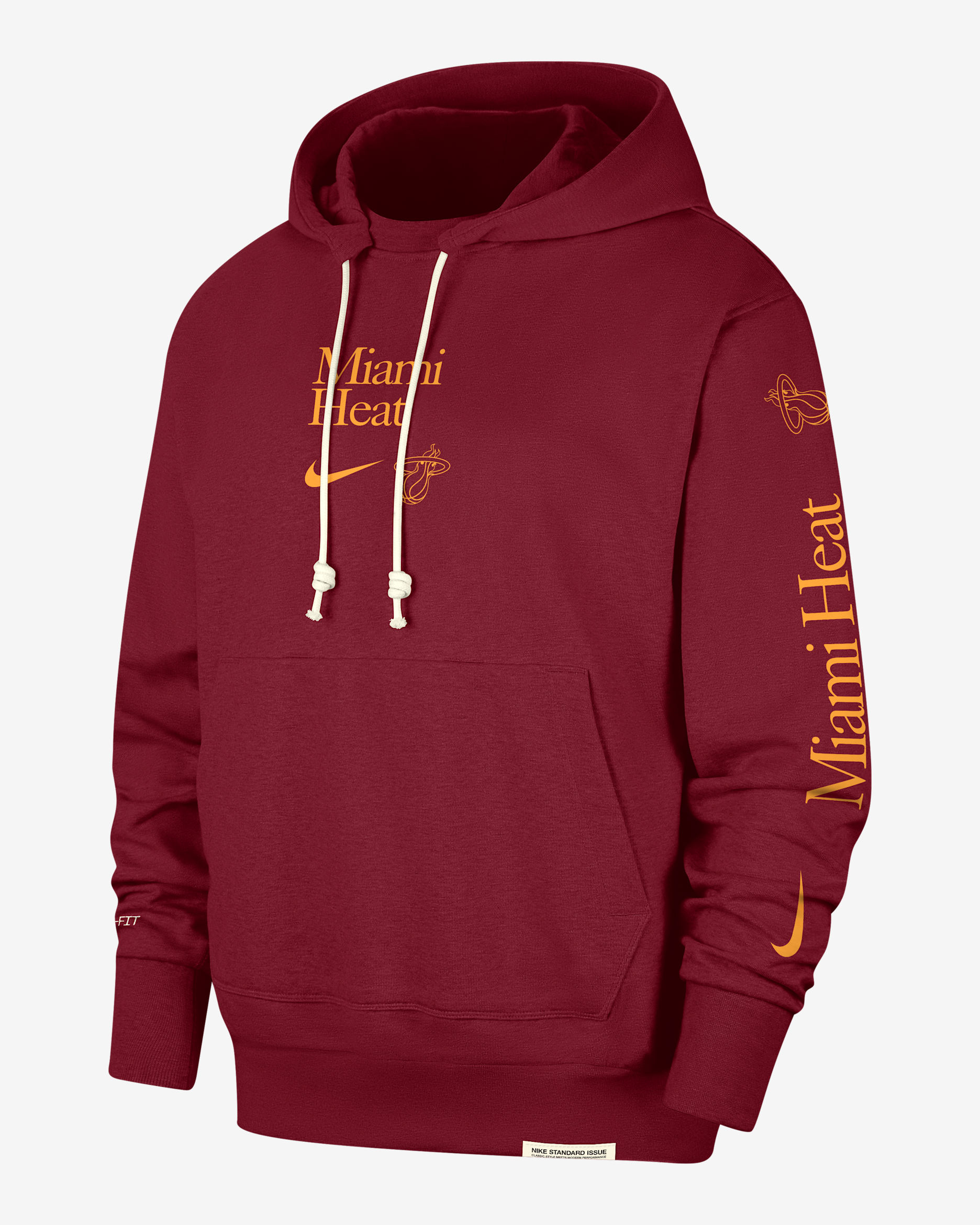 Miami Heat Standard Issue Courtside Men's Nike Dri-FIT NBA Hoodie